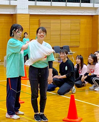 秋の大運動会の様子