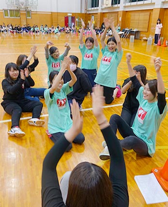 秋の大運動会の様子