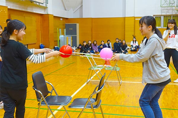 秋の大運動会の様子