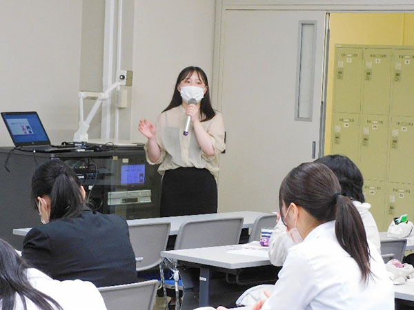 卒業生 桒島 朱音さんのお話