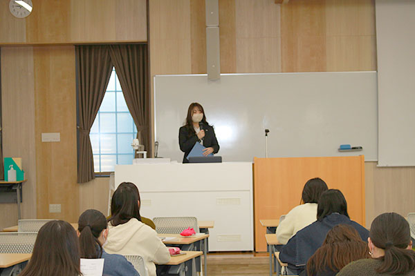 実習体験交流会の様子