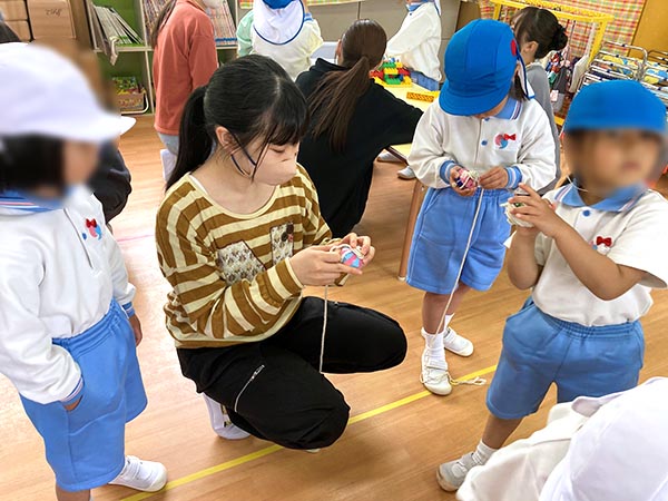 附属幼稚園での様子